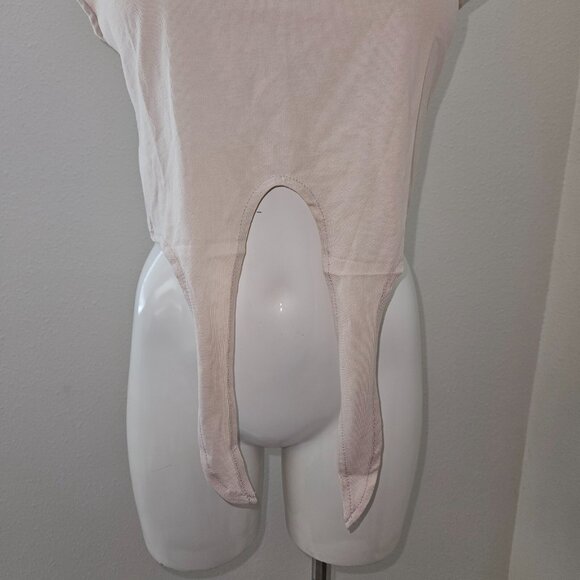 NWT Kagito Tan Tank Crop Top Cassette Tape Breakup Songs I Miss You Idiot Sz XS - Picture 3 of 14